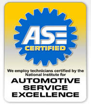Automotive Service Excellence Certified